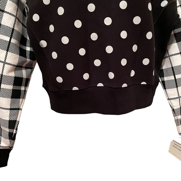 Champion and Urban Outfitters Collab Women’s Crop Reverse Weave Sweatshirt Small - Picture 4 of 11